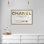 «Fashion and Glam Couture Road Sign», peinture sur toile