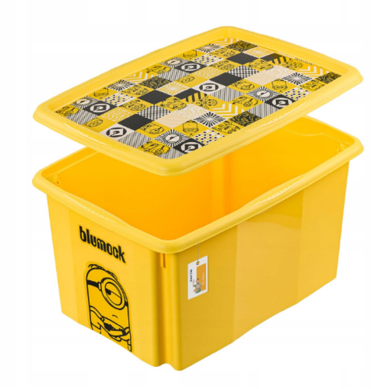 Keeeper Plastic Underbed Storage, 45, Yellow