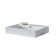 Pensen 18.5'' Matte White Solid Surface Rectangular Bathroom Sink with Overflow