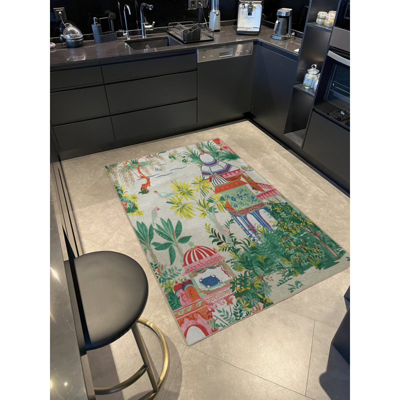 Tapis rectangulaire Didmarton, Rectangle 5 pi 2 po x 8 pi 7 po