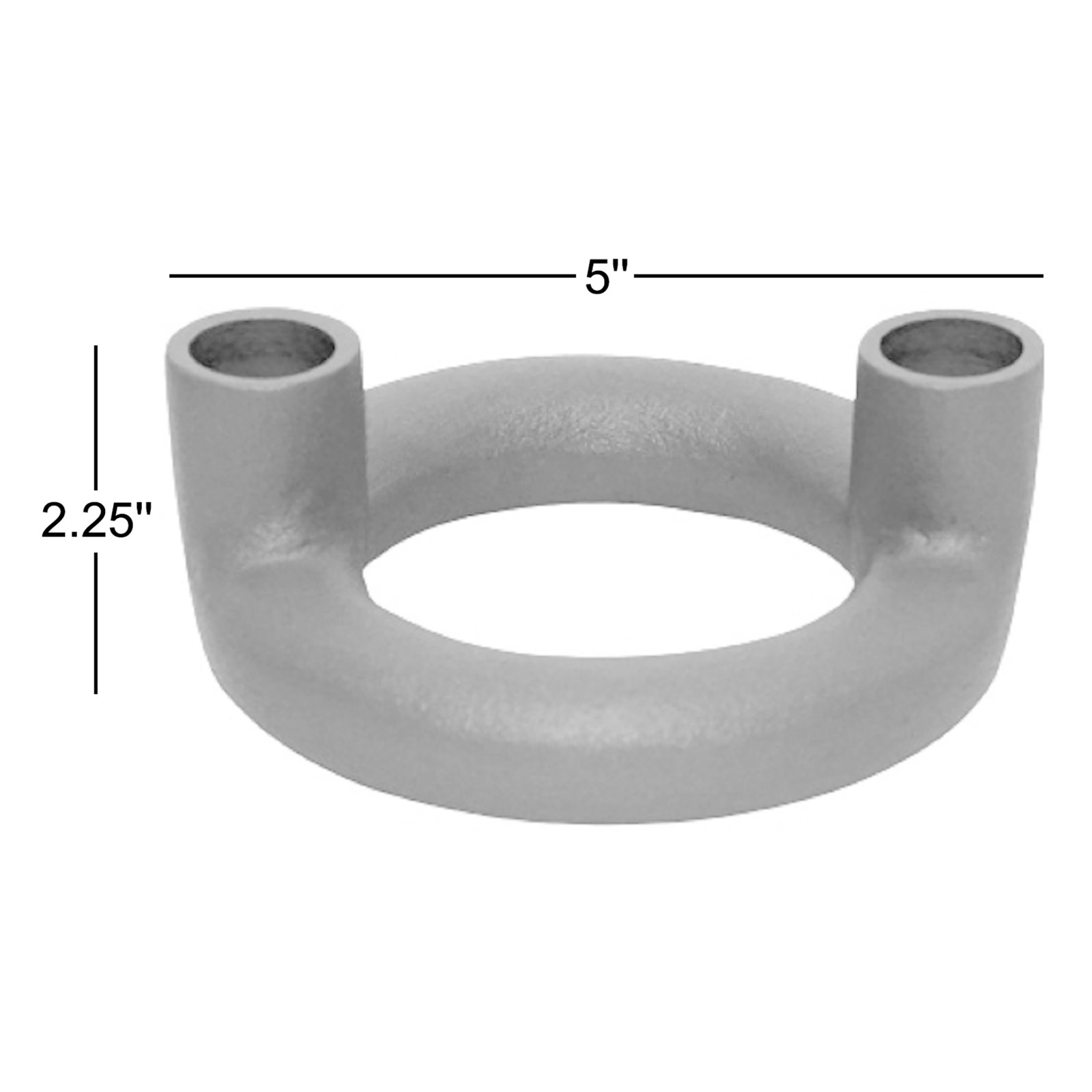 Aluminum Candlestick Holder, Green