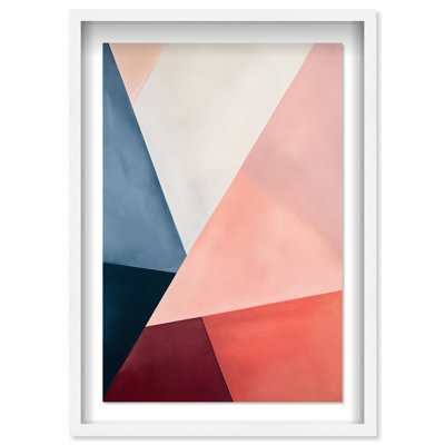 Aleranta Shadowbox Abstract Print by Oliver Gal, Black Frame, 10 x 15
