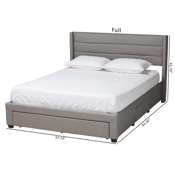 Latitude Run® Jakyrin Upholstered Storage Bed & Reviews