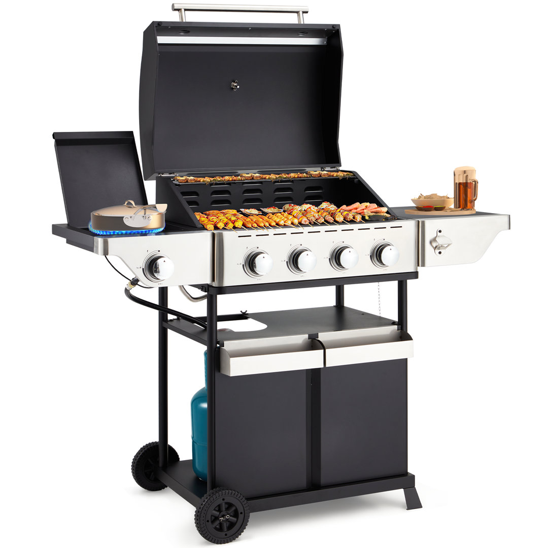 EROMMY 4 - Burner Liquid Propane Gas with Cabinet EROMMY