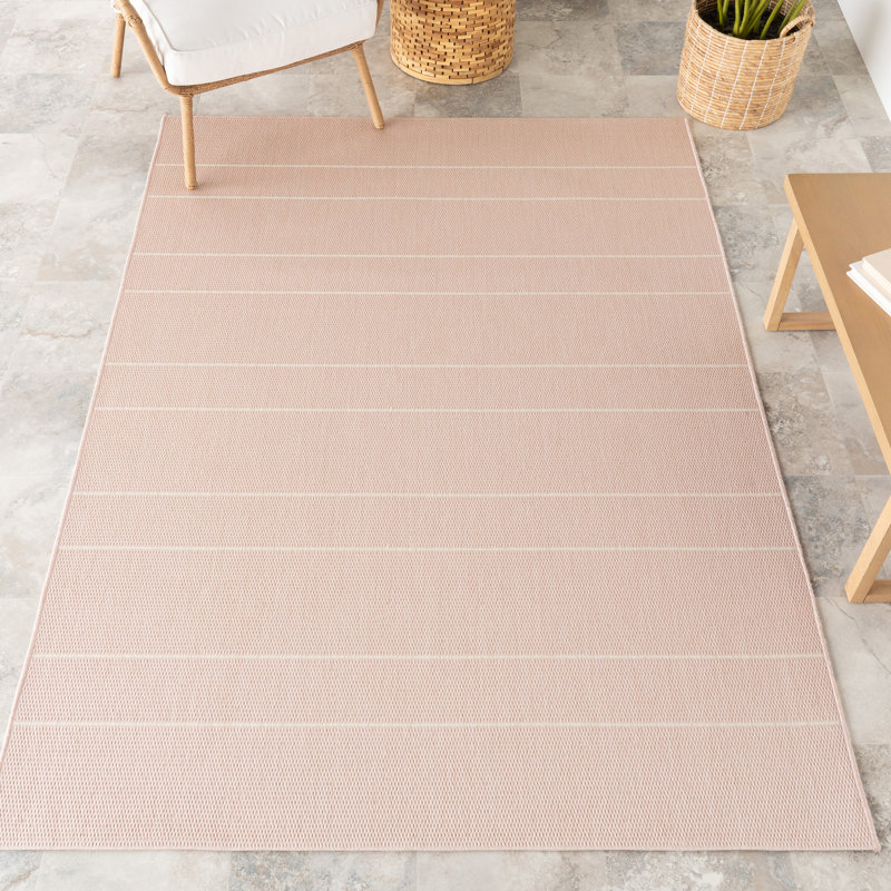 Alaina Indoor/Outdoor Striped Area Rug, Rectangle 10' x 14'