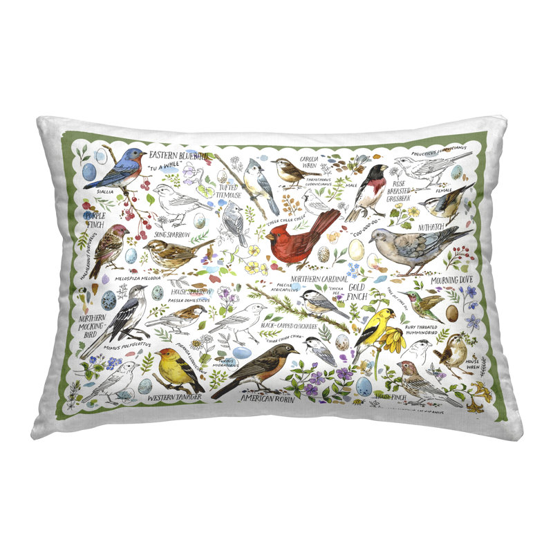 Coussin décoratif imprimé varié varié par Jane Maday