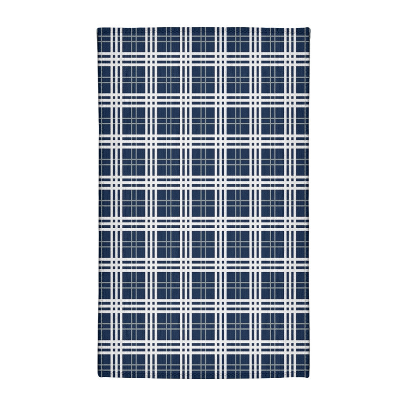 Plaid Indoor Rug, Rectangle 4' x 6'