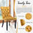 Tufted Velvet Wing Back Side Dining Chairs-747323165-747323156