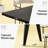 Modern Style Dining Table (Not Including Chair)-2053352699