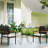 Outsunny Patio Wicker Dining Chair Set of 2