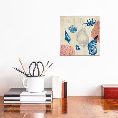 Sea Life Study by Aimee Wilson - Wrapped Canvas Gallery-Wrapped Canvas Giclée