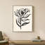 «Ink Flower I Cream» par Sara Zieve Miller - Impression sur toile