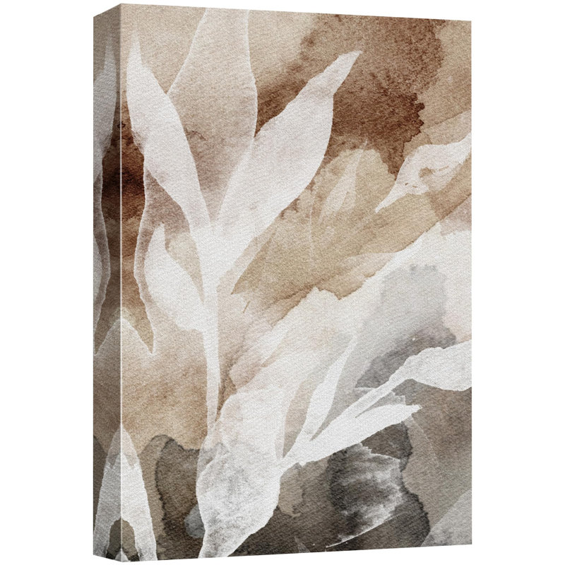 Silhouettes en harmonie, une étude de plantes dans des tons d'aquarelle, art moderne, décoration florale, botanique