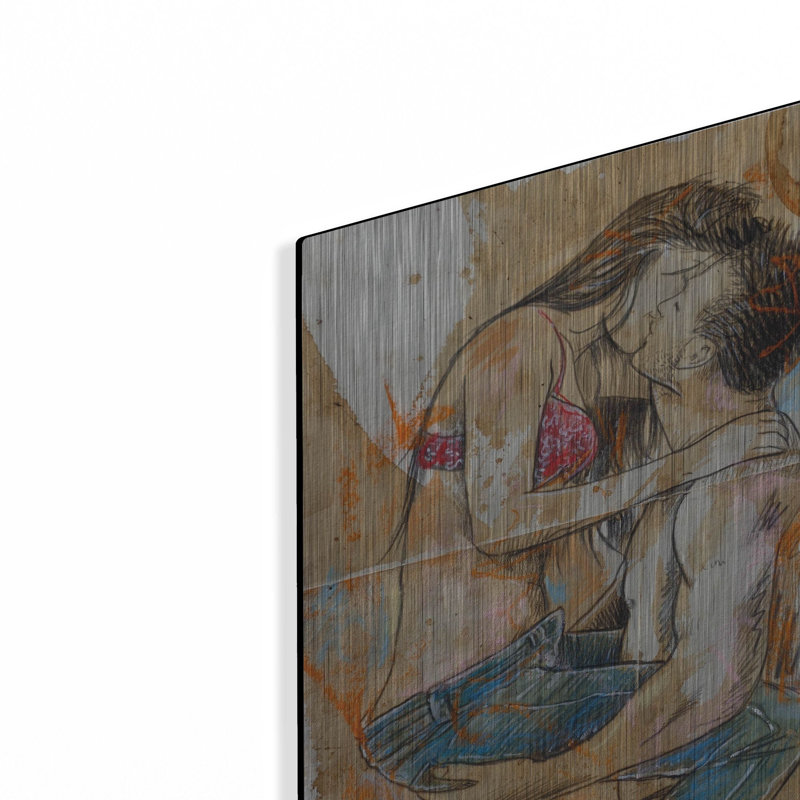 "Jean Lover" par Loui Jover, H 16 po x l 12 po
