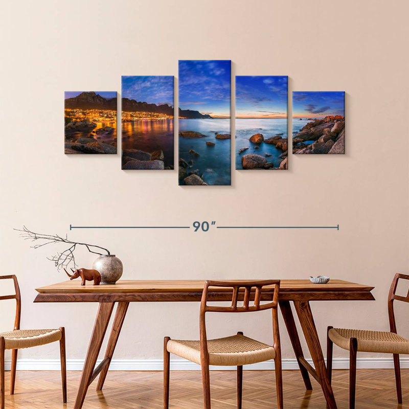 Golden Cape Town Coast, H 42 po x l 92 po