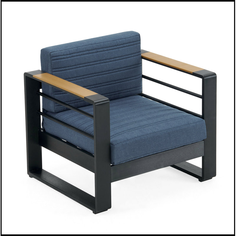 CHAISE CLUB GIVANNA, Bleu