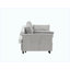 Canapé-lit modulaire 54,30 po Corduroy
