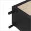 Armoire de rangement à 4 portes pour la chambre à coucher Cabinets | Traditionnel | Noir