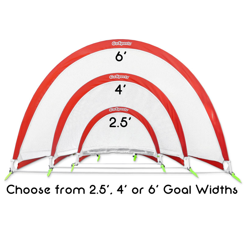 Portable Pop-Up Goal, 6' W