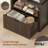 81" Tall Arched Bookshelf, 5-tier Bookcase With Storage Drawer And Wheels-1997647746