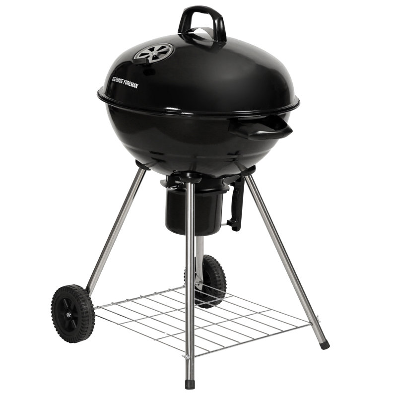 George Foreman 60cm W Kettle Charcoal Grill