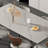 Light Luxury High-end Dining Table And Chairs 4 - Person Four Leg Dining Set-101919188