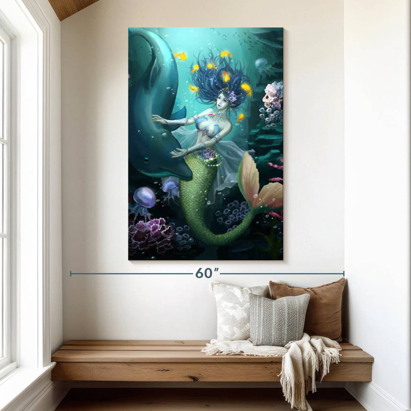 Kelan Mermaid Classic, 51" H x 34" W
