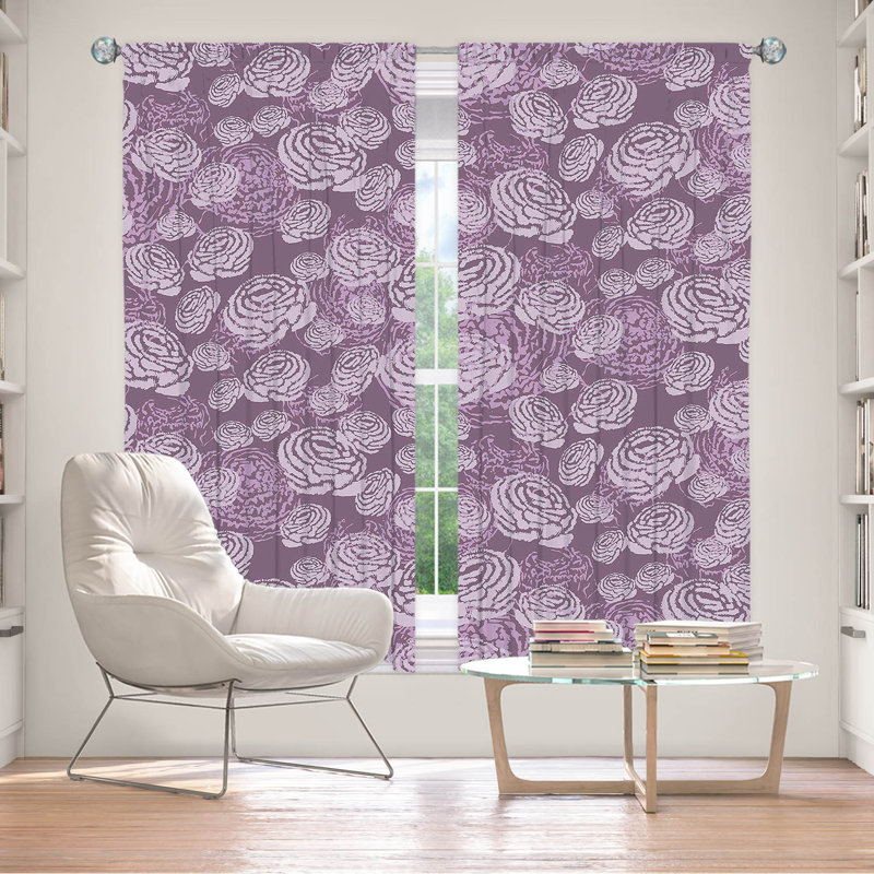 Paire de rideaux obscurcissant en polyester Roshawn, L 40 po x L 82 po