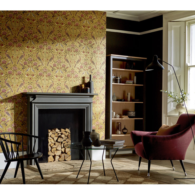 Seasons by May Wallpaper, Indigo