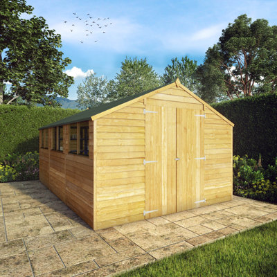 Mercia 15 x 10ft Overlap Apex Workshop
