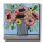 Toile épique Graffiti «Poppy Power» par Jeri Hauth, 12 po x 12 po-117052114