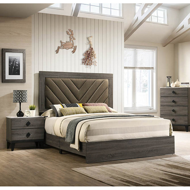 Carmouche Upholstered Standard Bed, Queen