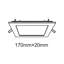 17cm LED Slim Profile Recessed Lighting Kit