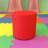 Shapes Series II Modular Collaborative Soft Seating Cylinder Stool with Foam Padded Seat-111189139-49417479-111189141