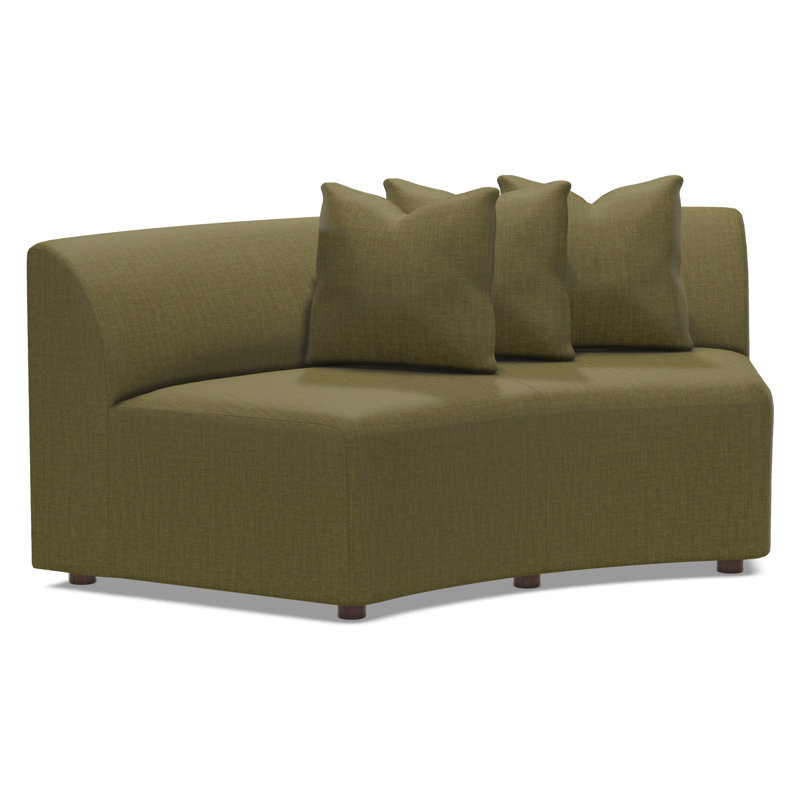 Alston Armless Curved Sofa, 2361-21