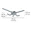 Mehara Plastic Wall Hook