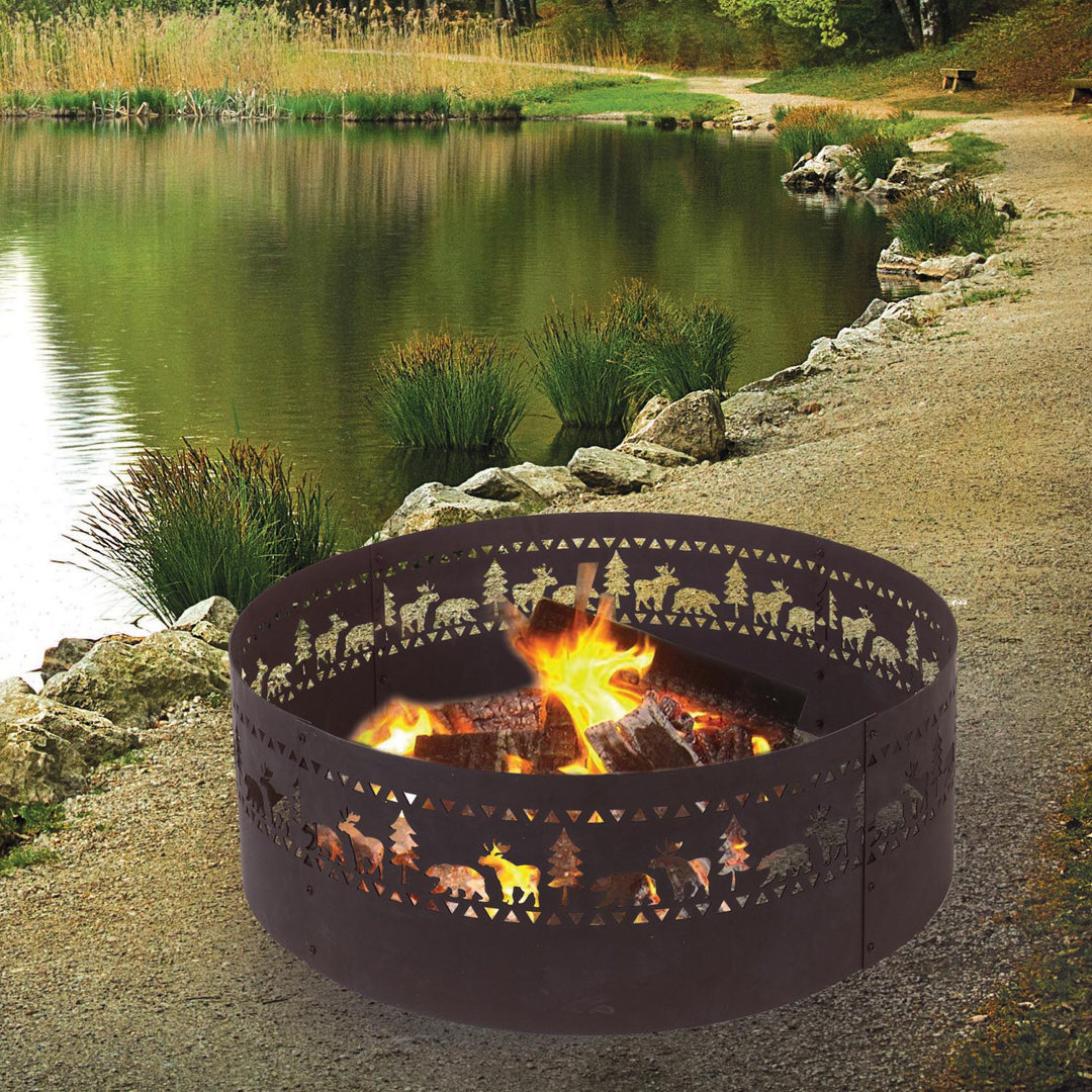 36'' Round Steel Camping Cookware DeckMate