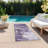 Kianalee Abstract Machine Woven Indoor / Outdoor Rug -1156803345