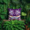 Oreiller carré réversible intérieur / extérieur Groove Palm