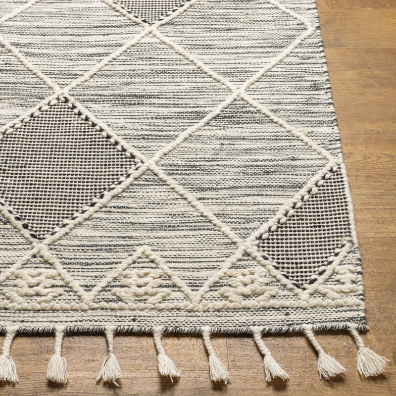 Wool Indoor Rug, Rectangle 8'10" x 12'