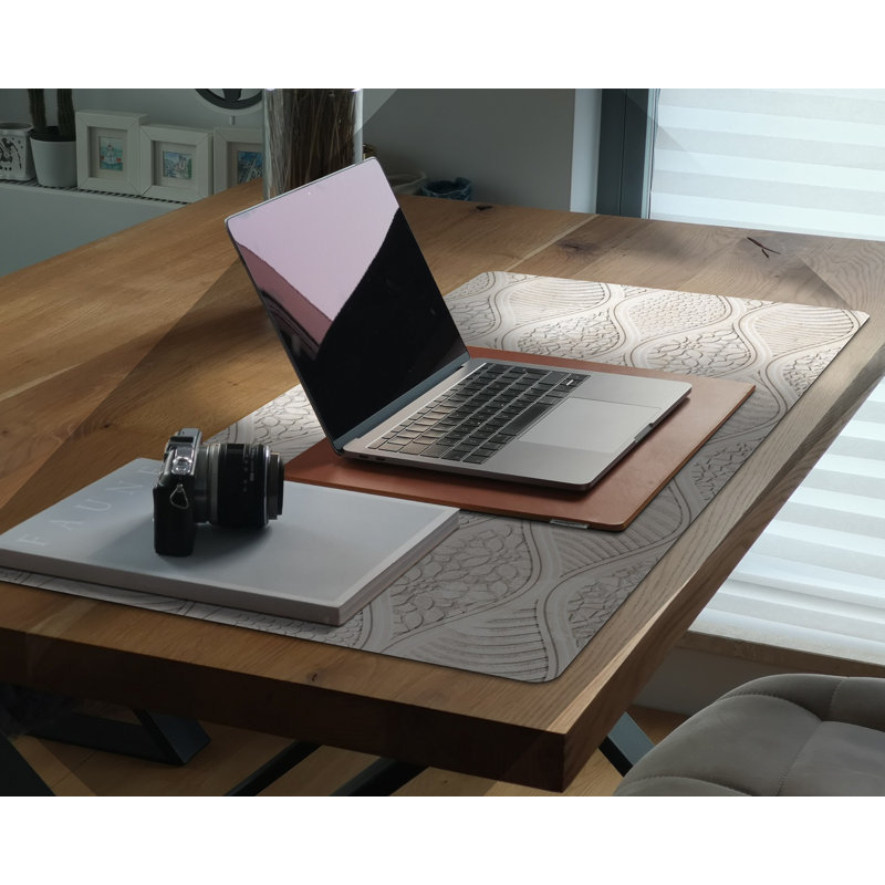 Polyvinyl Chloride (PVC) Desk Pad, 0.1cm H x 120cm W x 60cm D