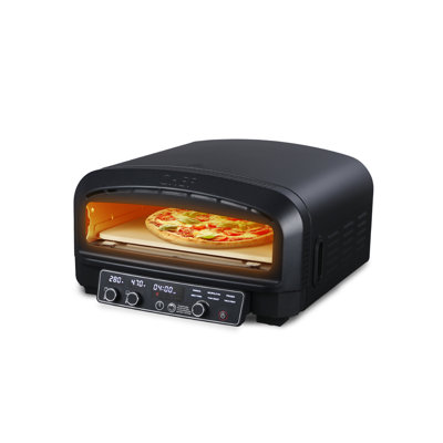 CHK Series Commercial Chef Indoor Electric Pizza Oven, Includes Pizza Stone & Shovel