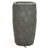 Cylinder Polystone LED Outdoor Bubble Fountain - Brown-263120785
