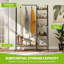 Anthoy Hallway Coat and Shoe Storage,110cm Wide Hall Tree