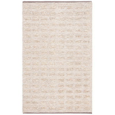 Kanessha Hand Woven Wool/Jute Rug in Beige