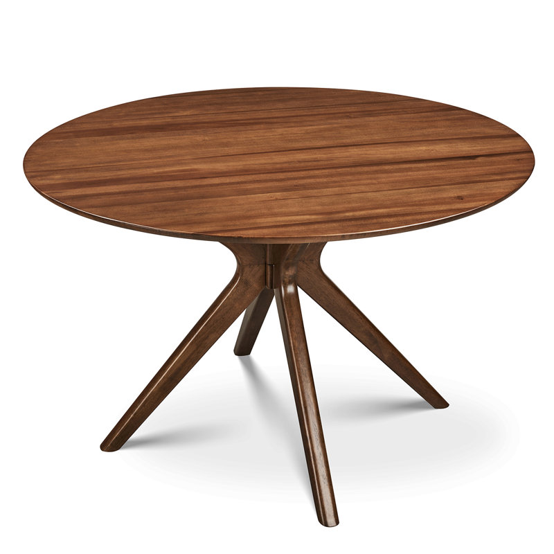 Round Solid Wood Dining Table