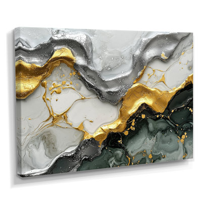 «Tranquil Divide Of Abstract», art sur toile