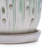 Set of 2 Ceramic Flowerpot with Drainage Hole, 8" Modern Planter for Patio, Garden, Windowsill-1820031840