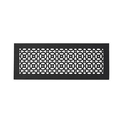 AIR RETURN 6"x20" Duct Opening | Heavy Cast Aluminum Air Grille (8"x22" Overall) | Powder Coated