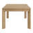 Brown Dining Table With Leaf